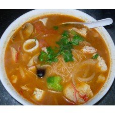 132. Seafood Tom Yum Noodle